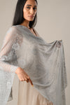 Lace Scarves in Grey