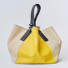 Dim-Sum Tote Bag in Yellow & Nude