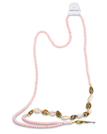 Pink Wooden Beads Strap