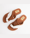 Leather Sandals in Brown