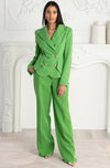 Blazer Suit Set in Green